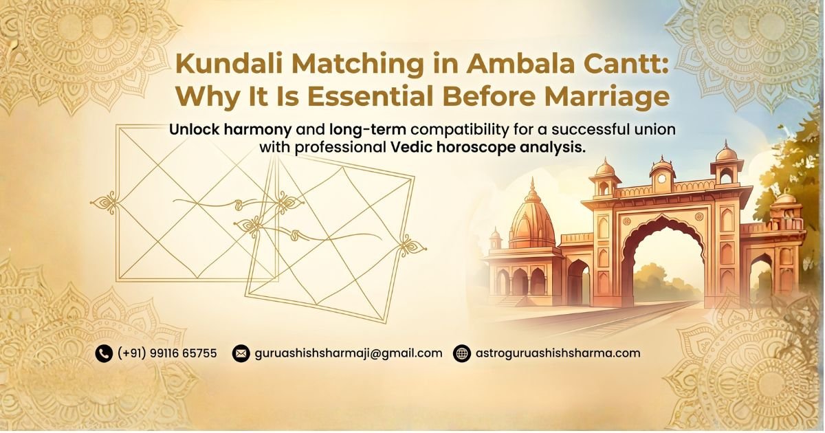 Kundali Matching in Ambala Cantt